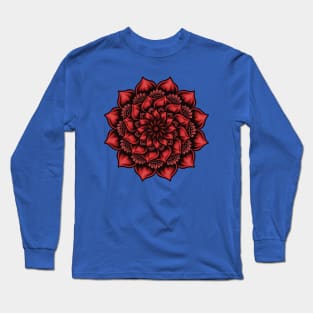 Mandala flowers Long Sleeve T-Shirt